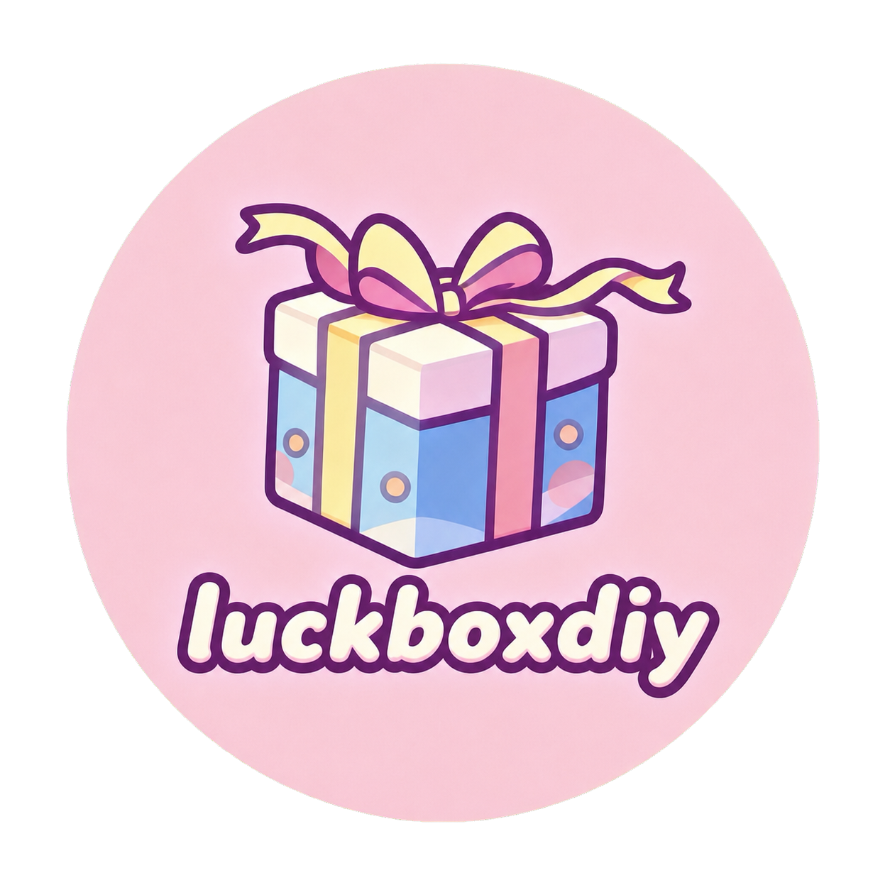 luckboxdiy logo transparent